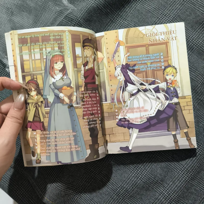 Chủ tiệm bánh chiến binh và cô phục vụ người máy (Tập 1 - 7) - SOW - Giá bìa 843k 786326