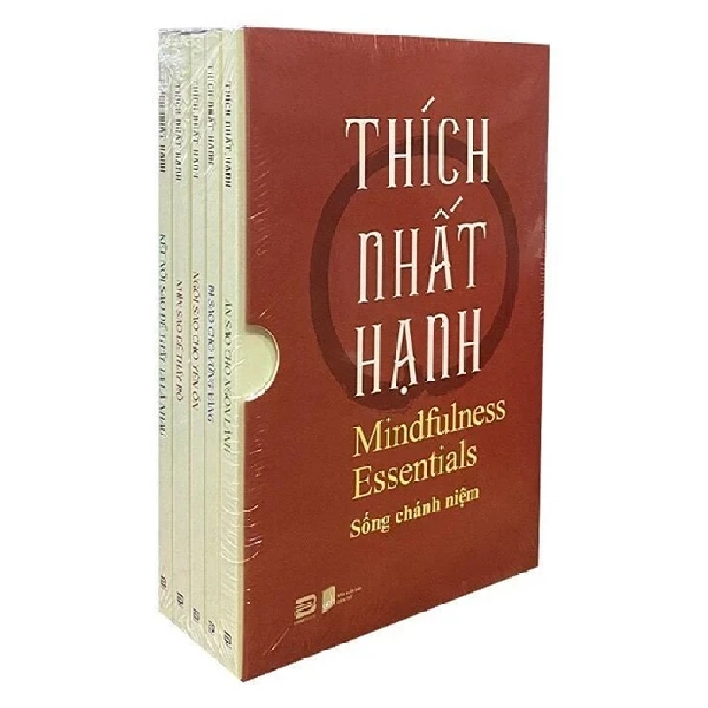 Boxset Thích Nhất Hạnh - Mindfullness Essentials - Sống Chánh Niệm (Hộp 5 Cuốn) - Thích Nhất Hạnh 453442