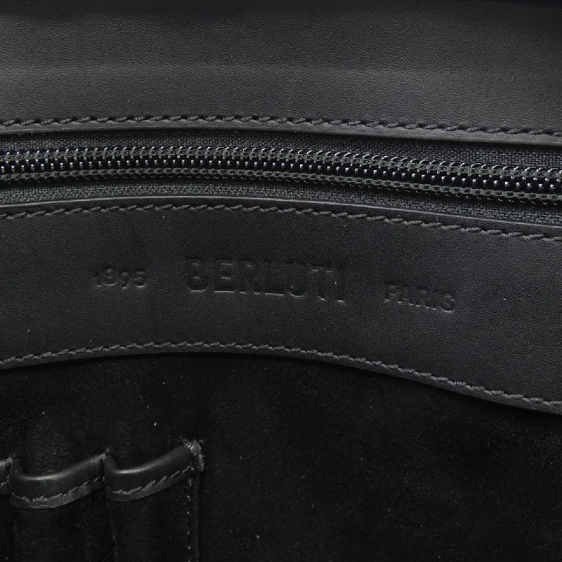 Berluti Anjou Scrit Leather Briefcase BAG - Hàng hiệu Authentic 904100