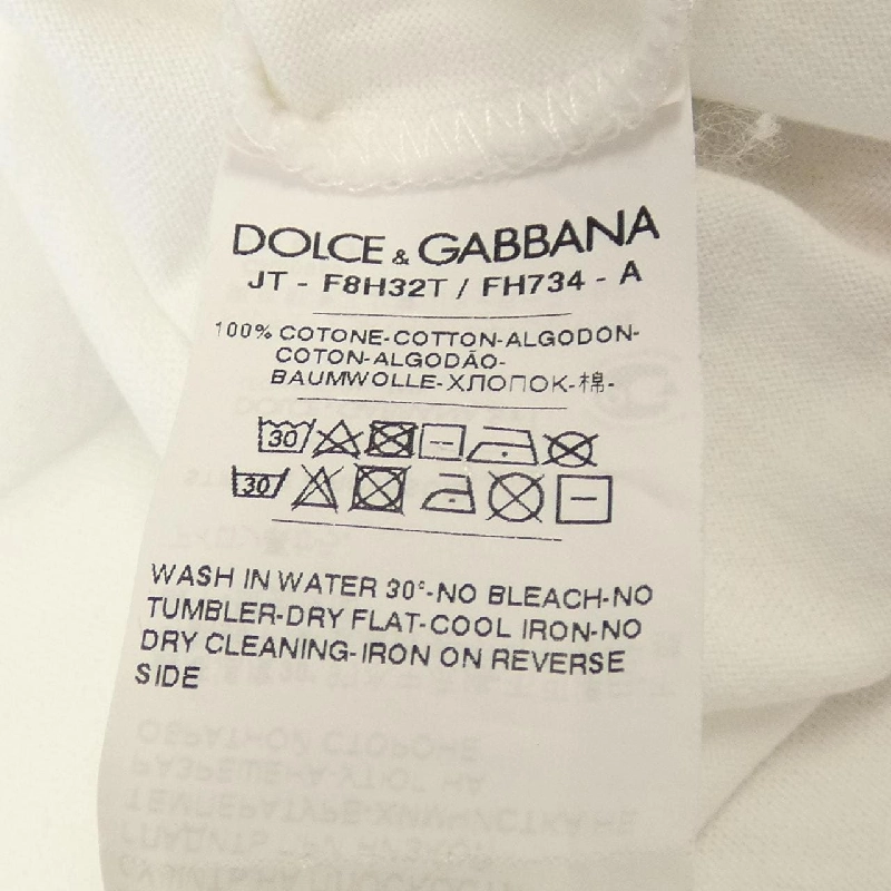 Dolce & Gabbana DOLCE&GABBANA F8H32T/FH734 Áo thun - Hàng hiệu Chính hãng 634002