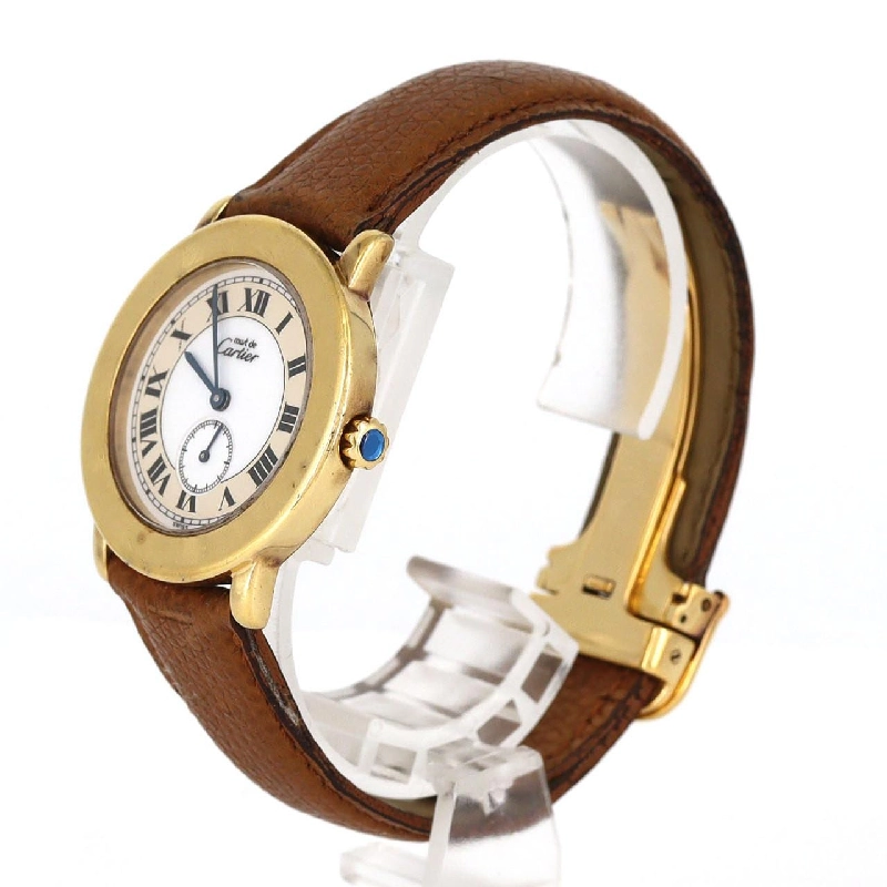 Cartier Must 2LM GP W1006922 GP Quartz - Hàng hiệu Authentic 881294