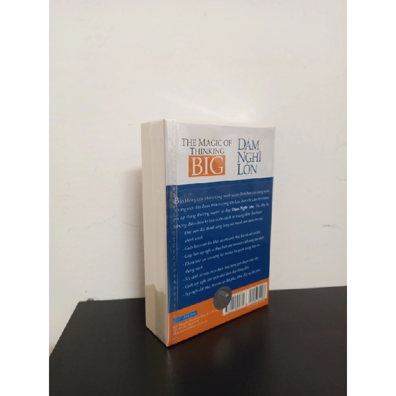 Dám Nghĩ Lớn (Khổ Nhỏ) (Tái Bản 2019) - David J. Schwartz, Ph.D. New 100% HCM.ASB2501 Oreka-Blogmeo 66775