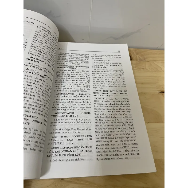 Từ Điển kế toán và kiểm toán Anh việt  753096