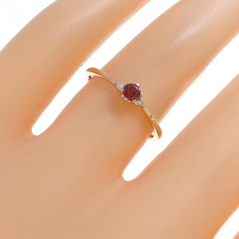 Nhẫn Garnet K10YG 669300