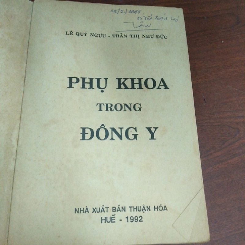 PHỤ KHOA TRONG ĐÔNG Y 224744