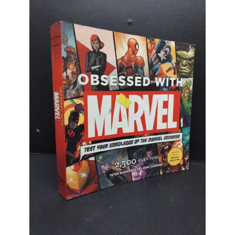 [Sách Cũ SCGR] Obsesses with marvel mới 80% ố bẩn nhẹ HCM2809 NGOẠI VĂN 679104