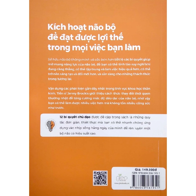 Tối Ưu Hóa Bản Thân - Sở Hữu Não Bộ Thông Minh Và Sắc Bén Hơn - Jenny Brockis 331525