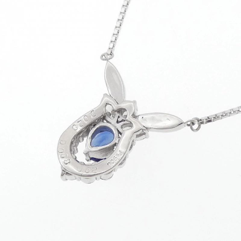 Dây chuyền Sapphire PT900/PT850 0.52CT - Hàng hiệu Chính hãng 861015