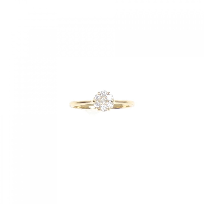 Nhẫn kim cương hoa K18YG 0.20CT - Hàng hiệu Authentic 857151