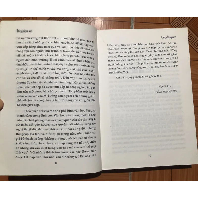 Tiểu thuyết hiện đại chủ đề chiến tranh - Thế giới trẻ em - Kanta Ibragimov 713956