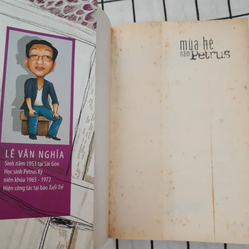 Nhà văn Lê Văn Nghĩa- Mùa hè năm Petrus. Nxb Trẻ 2014 573612