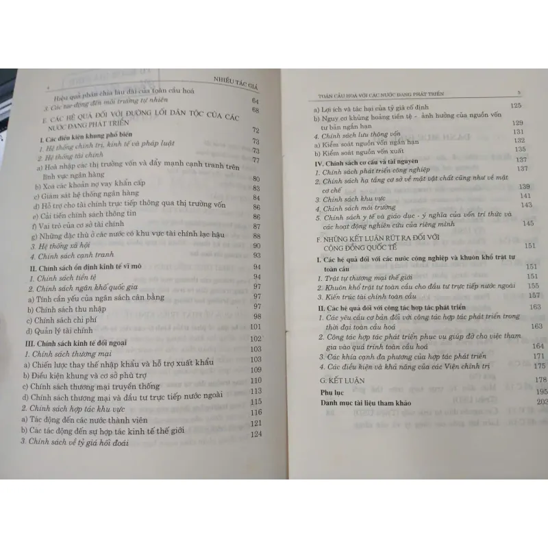 TOÀN CẦU HOÁ VỚI CÁC NƯỚC ĐANG PHÁT TRIỂN 694660