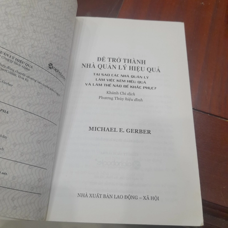 Michael E. Gerber - Để trở thành NHÀ QUẢN LÝ HIỆU QUẢ 358684