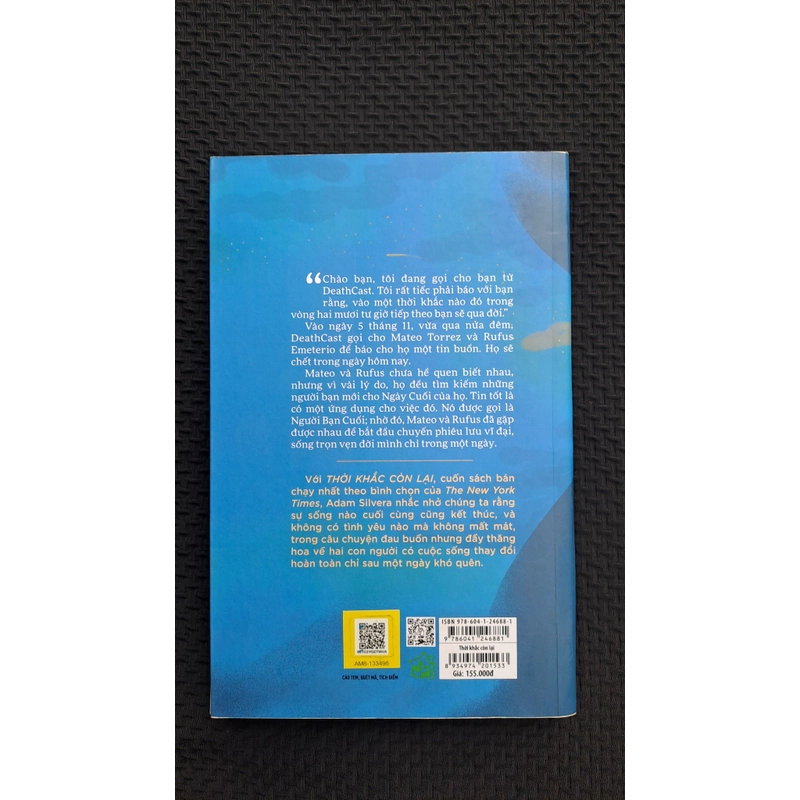 Thời khắc còn lại - Adam Silvera 540344