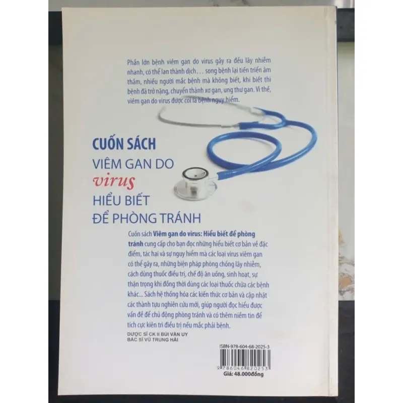 Sách sức khỏe viêm gan do virus - Hiểu biết để phòng tránh 641139