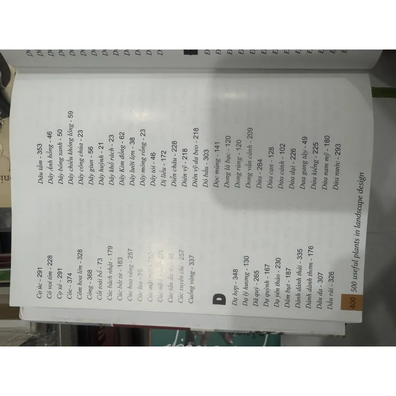 500 loài cây thường dùng trong thiết kế cảnh quan 929827