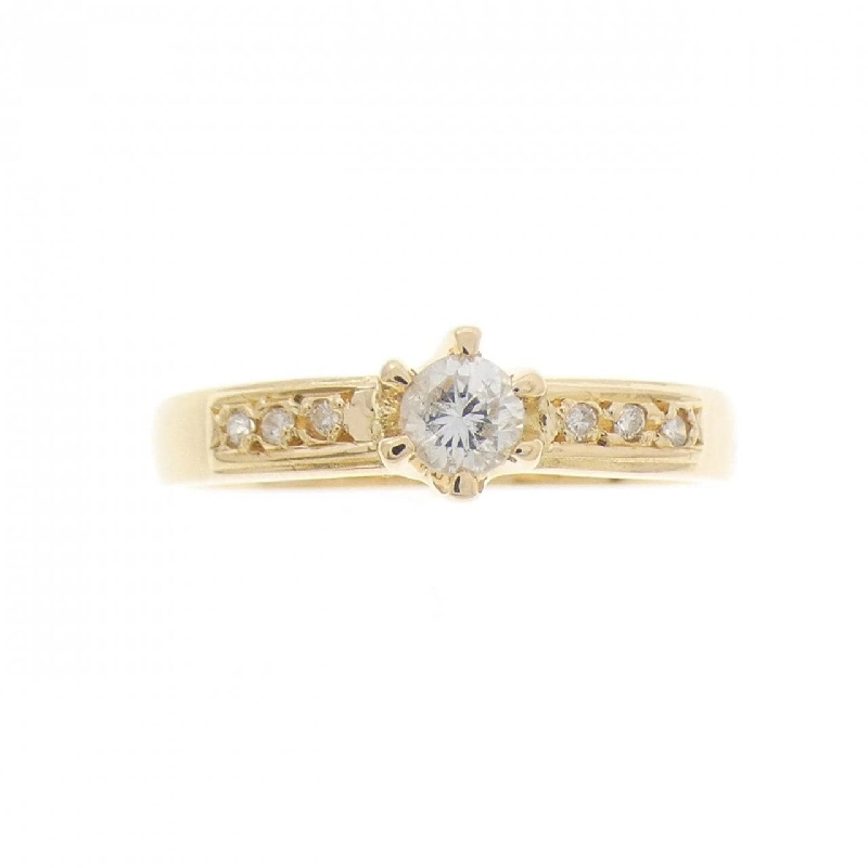 Nhẫn kim cương K18YG 0.20CT - Hàng hiệu Chính hãng 848065