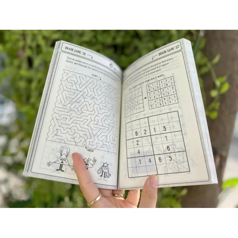 Sách tư duy nâng cao Brain Games - 10 quyển 737789