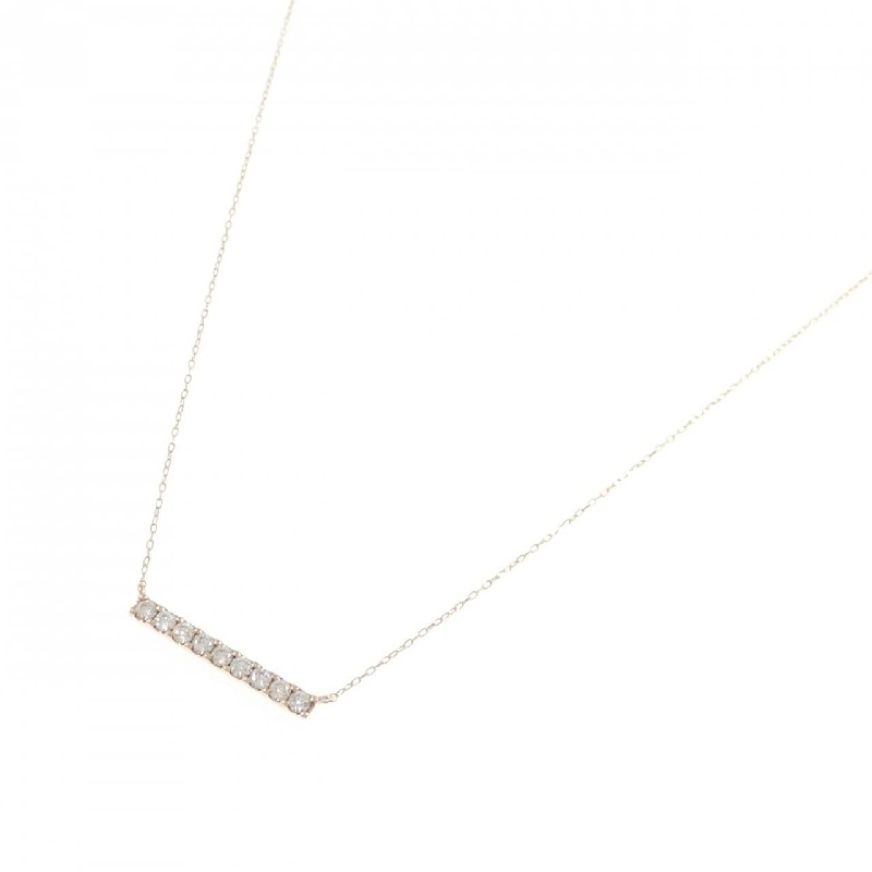 Dây chuyền kim cương K18PG 0.20CT - Hàng hiệu Chính hãng 860954