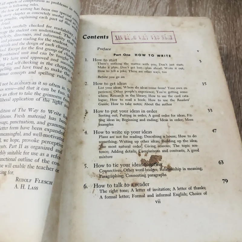The way to write – sách tiếng Anh cổ, bìa cứng 1955 929087