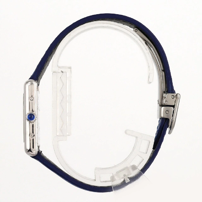 Cartier Must Tank SM W1014054 Bạc Quartz - Hàng hiệu Chính hãng 876554