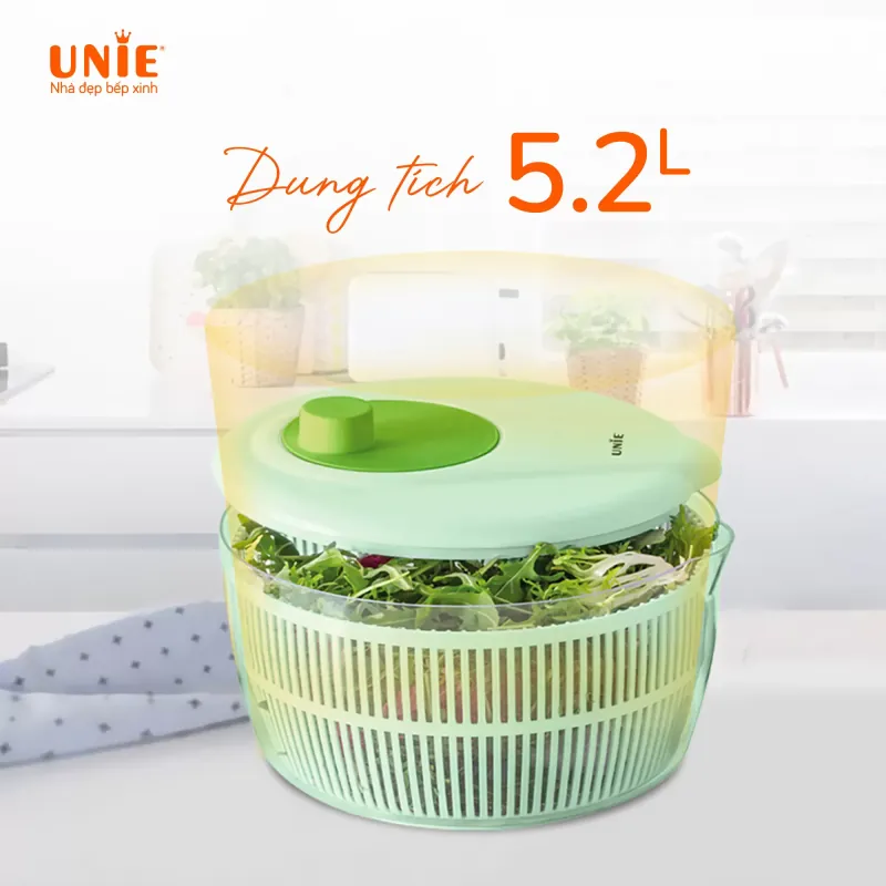 Rổ quay rau ly tâm Unie US5200 mới 100% 594513