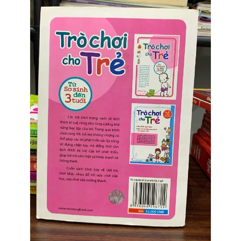 Trò chơi cho trẻ từ sơ sinh đến 3 tuổi- NXB Văn hoá- Thông tin 605240