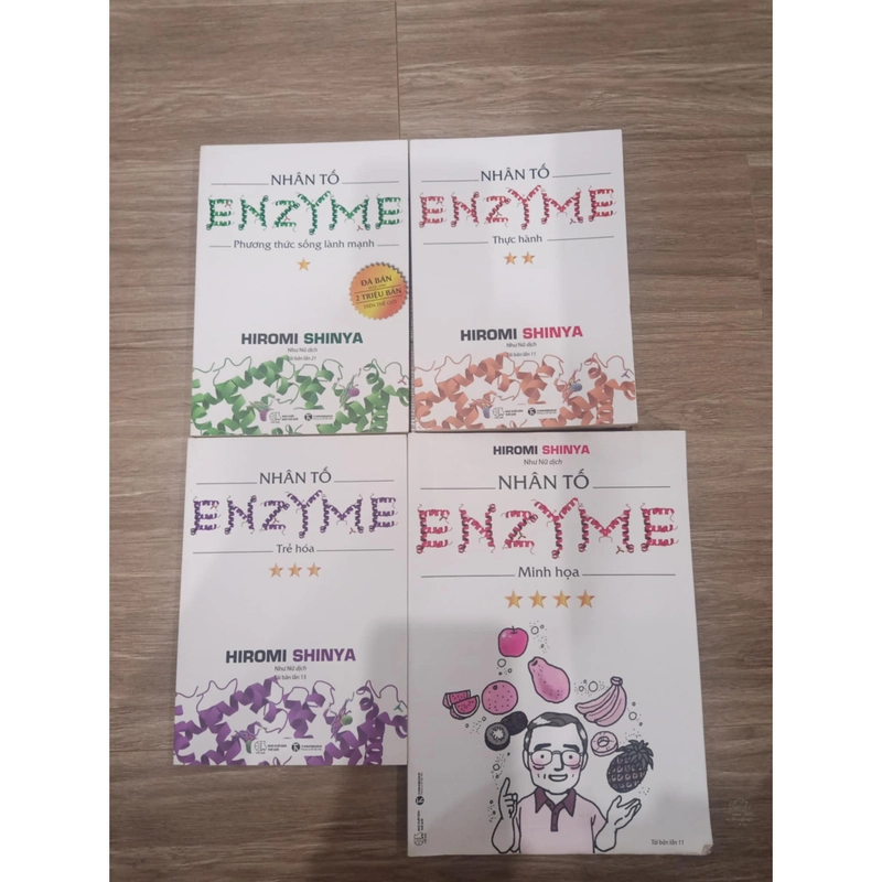 Bộ 4 cuốn Nhân Tố Enzyme - Hiromi Shinya 276328