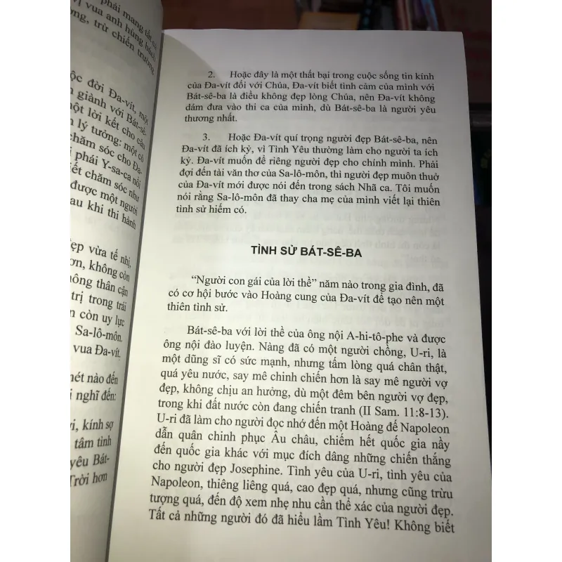 Tình sử Bát-Sê-Ra - Mục sư Trần Thái Sơn 1009147