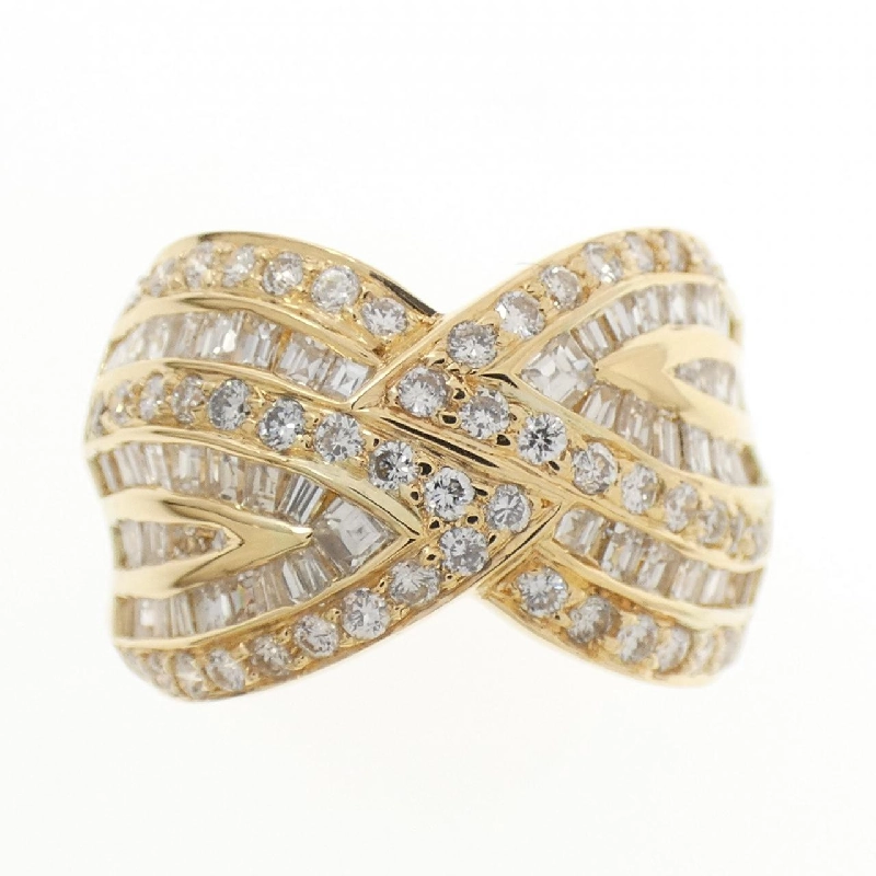 Nhẫn kim cương K18YG 2.73CT 668135