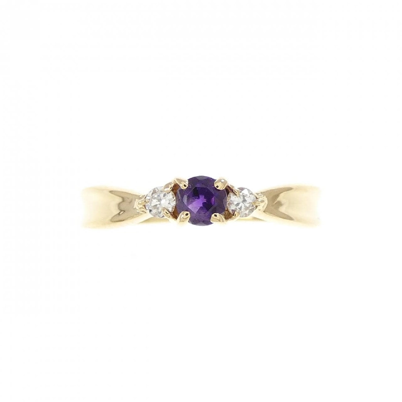 Nhẫn Amethyst K18YG - Hàng hiệu Chính hãng 852486