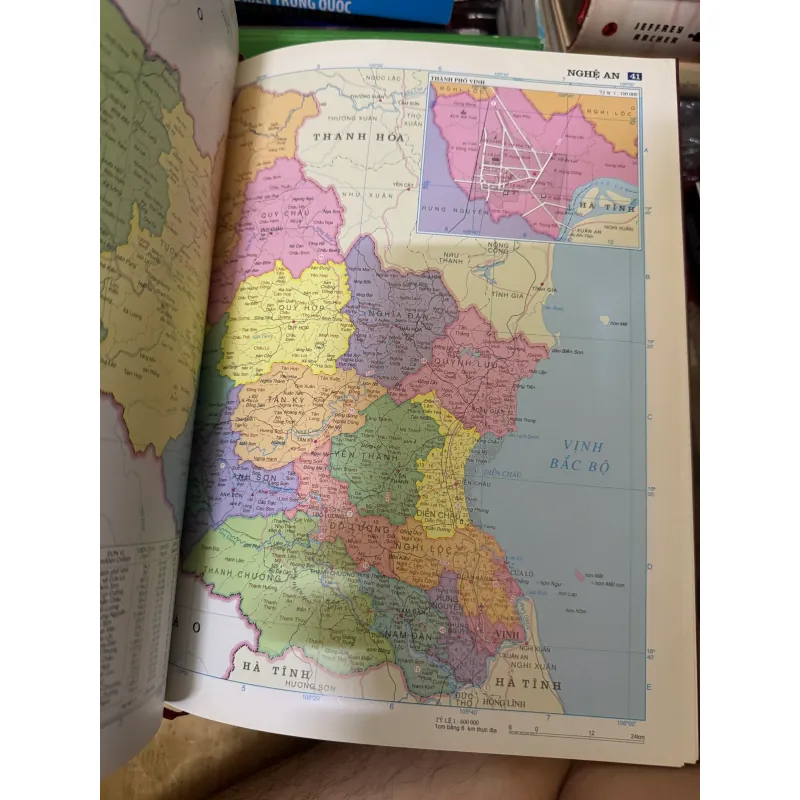 Tập bản đồ 64 tỉnh trước sáp nhập - size to , kỷ niệm 1025972