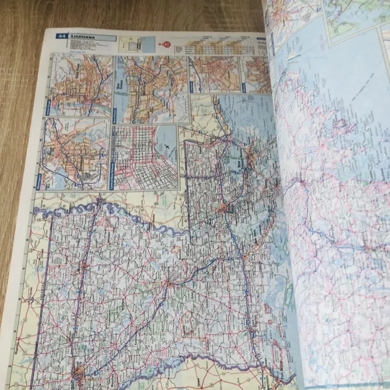 📍 Atlas đường bộ Mỹ – Canada – Mexico (1999) 1020534