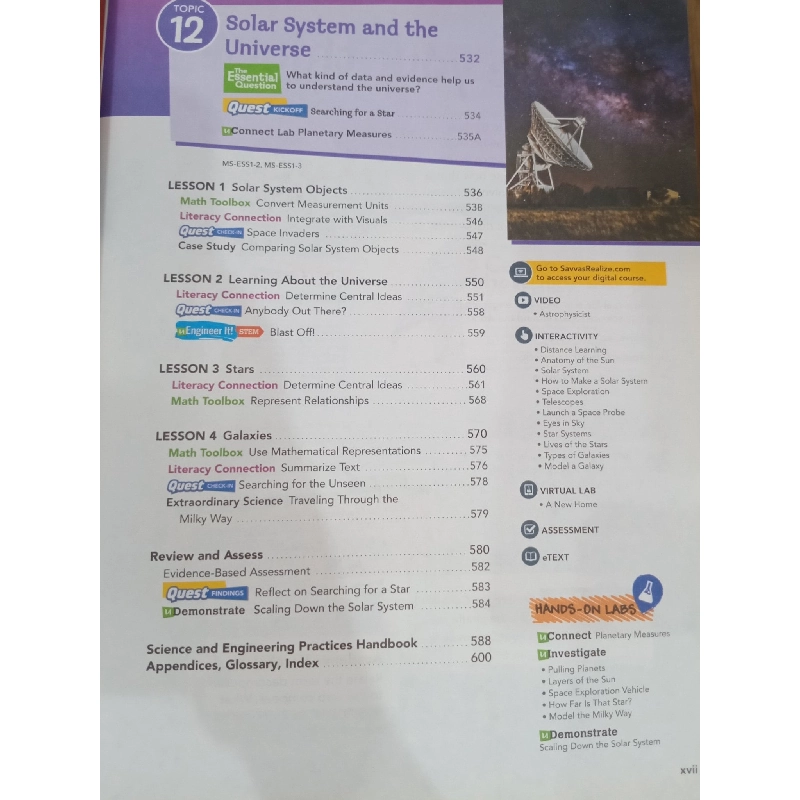 ELEVATE Science - SAVVAS 1029387