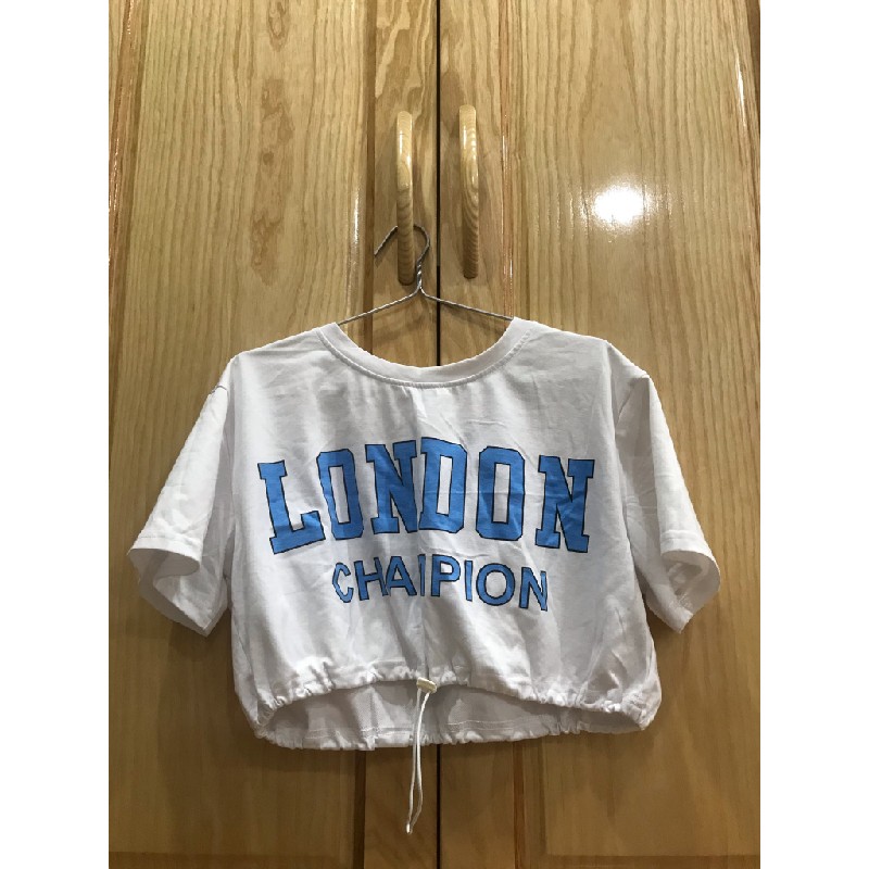 Áo croptop lon don champion 17163