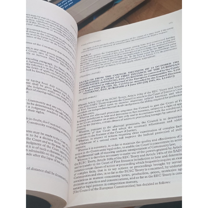 EC Legislation - Nigel Foster 543993