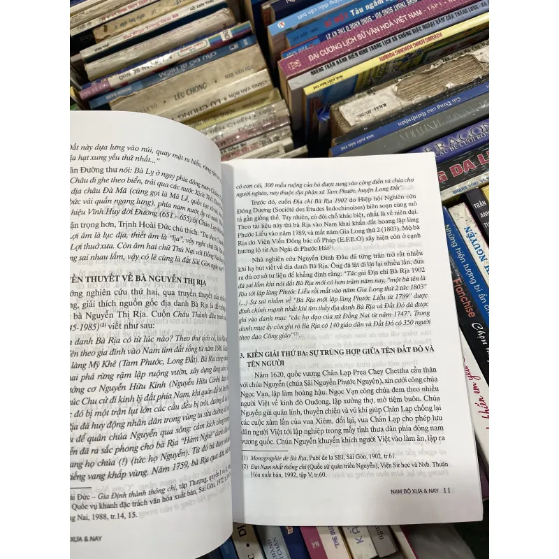 NAM BỘ XƯA VÀ NAY - NXB THỜI ĐẠI  731916