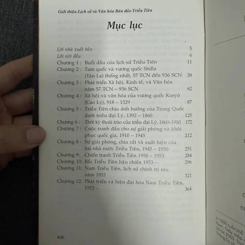 Lịch sử & văn hóa bán đảo Triều Tiên (Bìa cứng) - Andrew C. Nahm 798075
