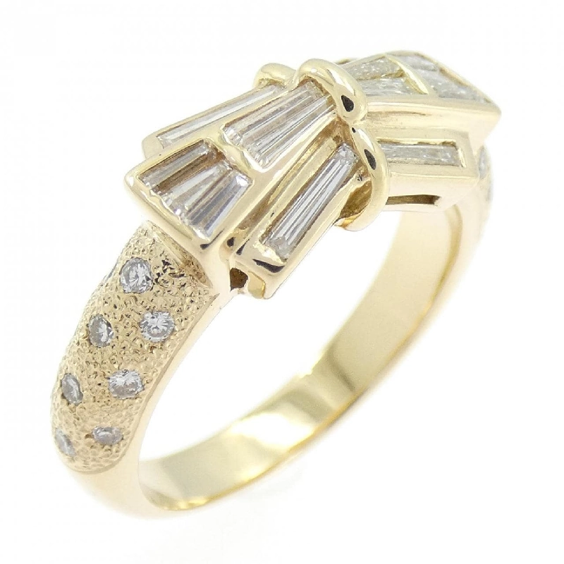 Nhẫn kim cương K18YG 0.472CT 668582