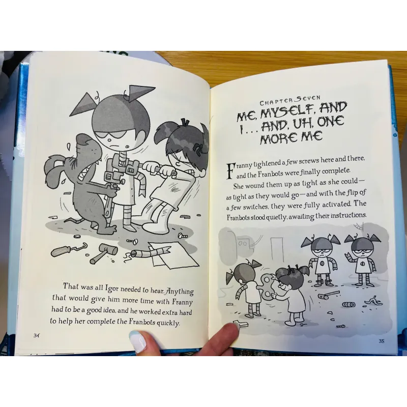 [Sách tiếng Anh 2hand] Like new 90% - 🧪 Franny K. Stein: Mad Scientist – Jim Benton 🧠 782786