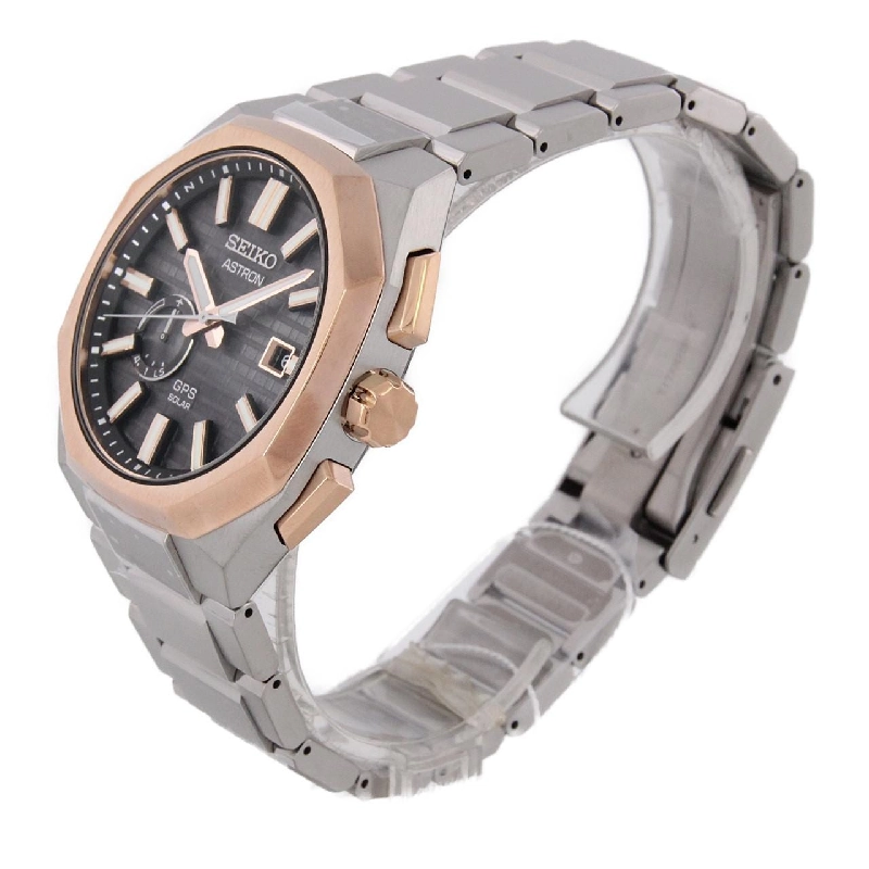 Đồng hồ Seiko Astron GPS sóng điện từ 3X62-0AA0/SBXD014 TI Solar Quartz - Hàng hiệu Chính hãng 883671