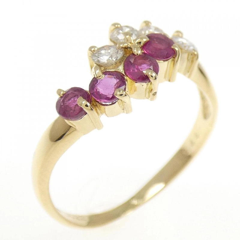 Nhẫn ruby K18YG 0.44CT 669605