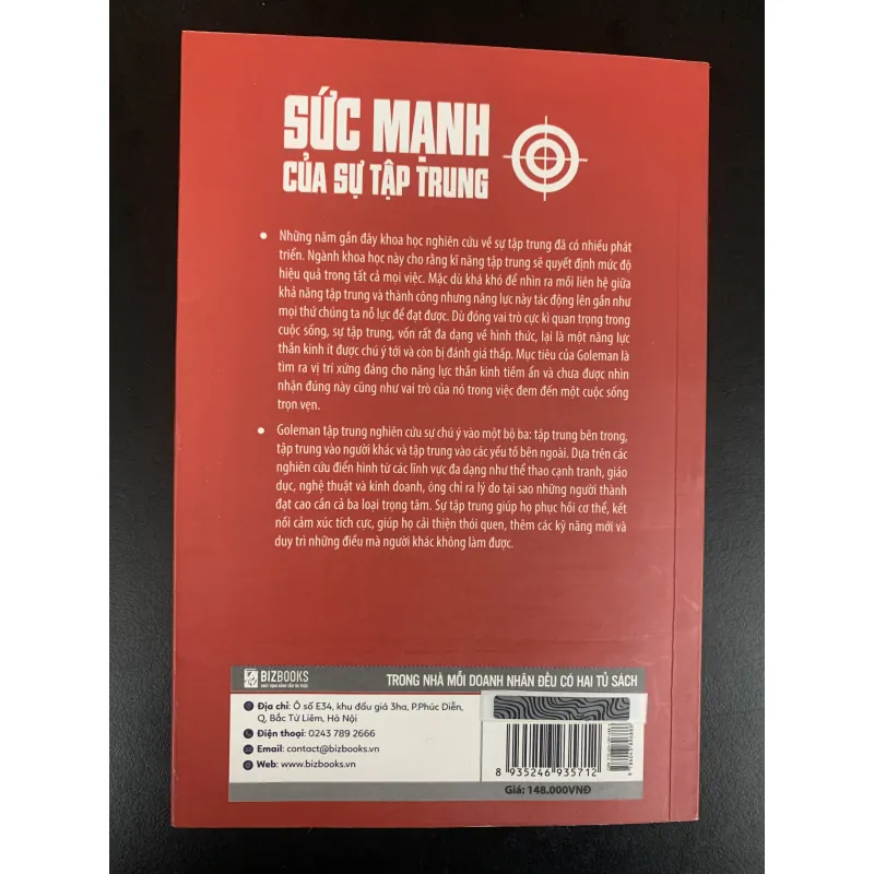 (Sách cũ) Sức mạnh của sự tập trung - Daniel Goleman 929413