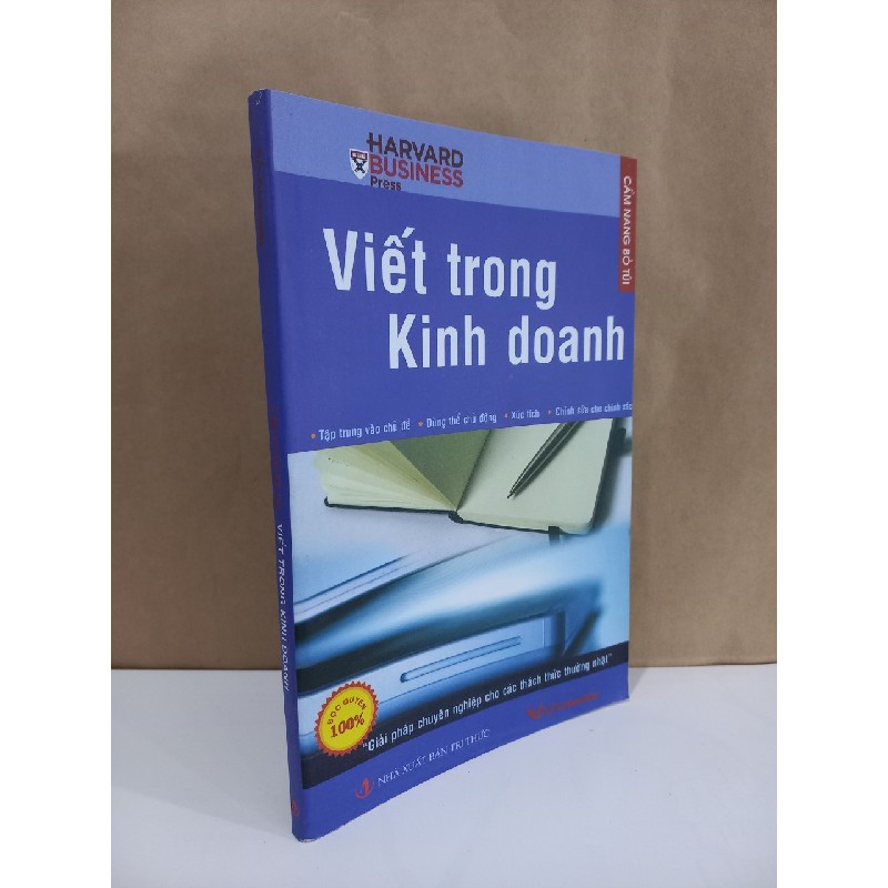 Viết trong kinh doanh – Bộ cẩm nang bỏ túi “Trí tuệ từ Harvard” 46311