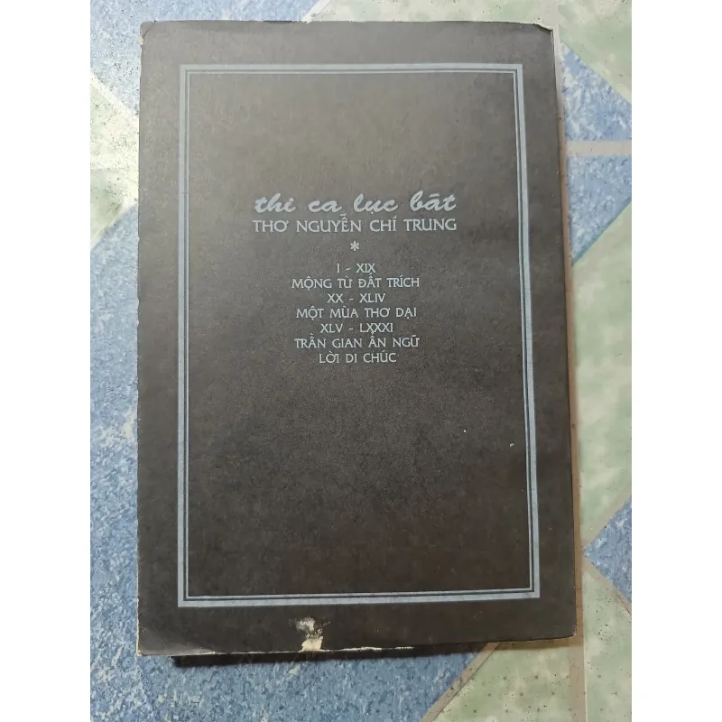 Thi ca lục bát - Nguyễn Chí Trung 975151