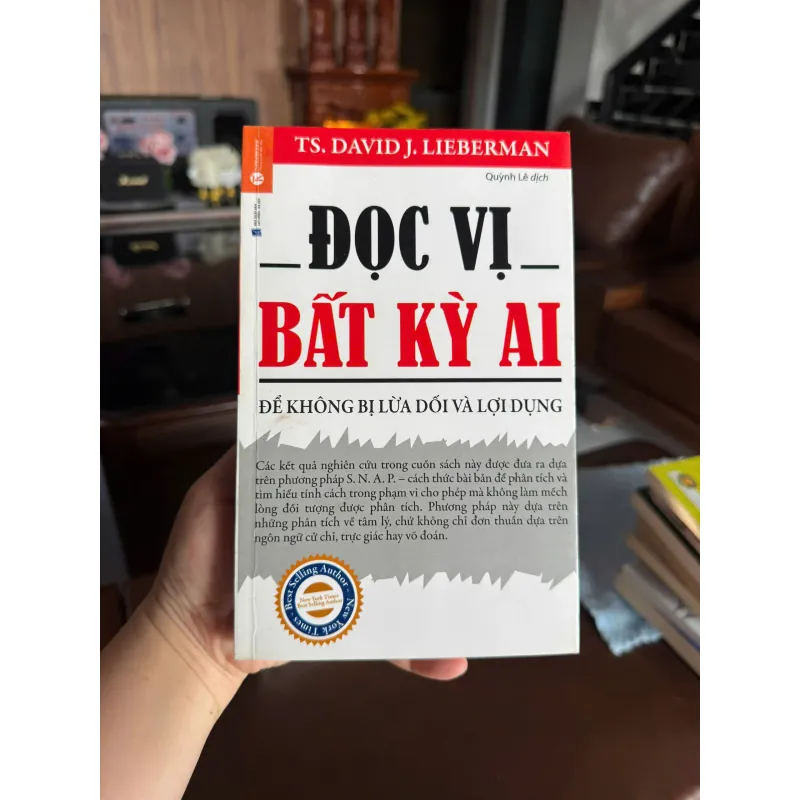 ĐỌC VỊ BẤT KỲ AI – TS. David J. Lieberman | Sách tâm lý học- K2 997876