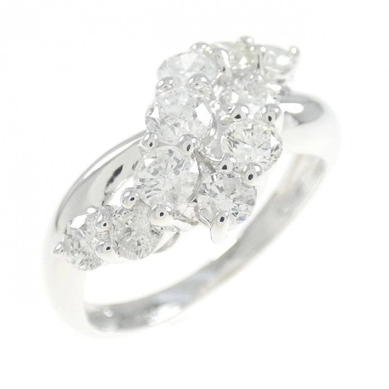 Nhẫn kim cương K18WG 1.00CT 673696