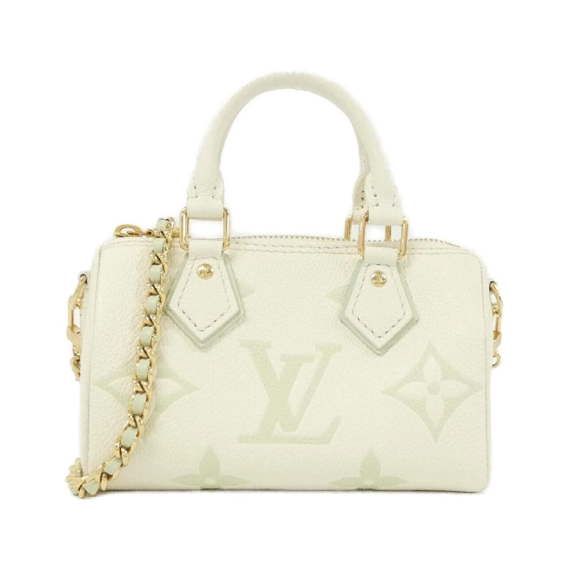 Túi Boston Louis Vuitton Bicolor Monogram Empreinte Nano Speedy M24169 614433