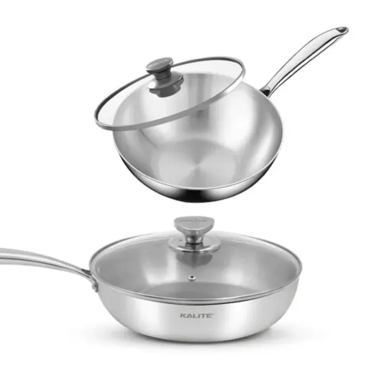 ✨ KALITE Dual Lux – Bộ đôi chảo inox nâng tầm gian bếp 751260