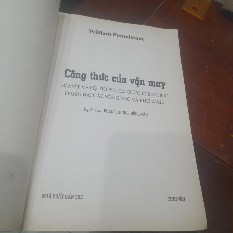 William Poundstone - CÔNG THỨC CỦA VẬN MAY 304654